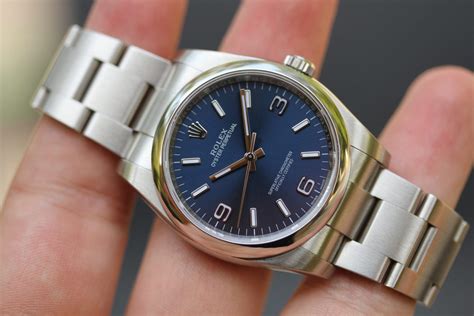 rolex explorer blue dial|rolex explorer horloge.